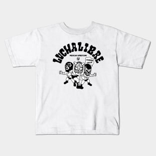 mexican wrestling lucha libre11 Kids T-Shirt